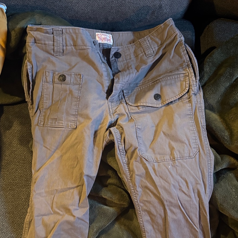 Men's Levi’s grey utility pants